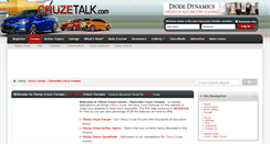 Desktop Screenshot of cruzetalk.com